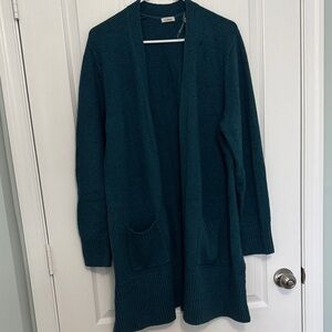 L.L. Bean Teal Knit Pullover